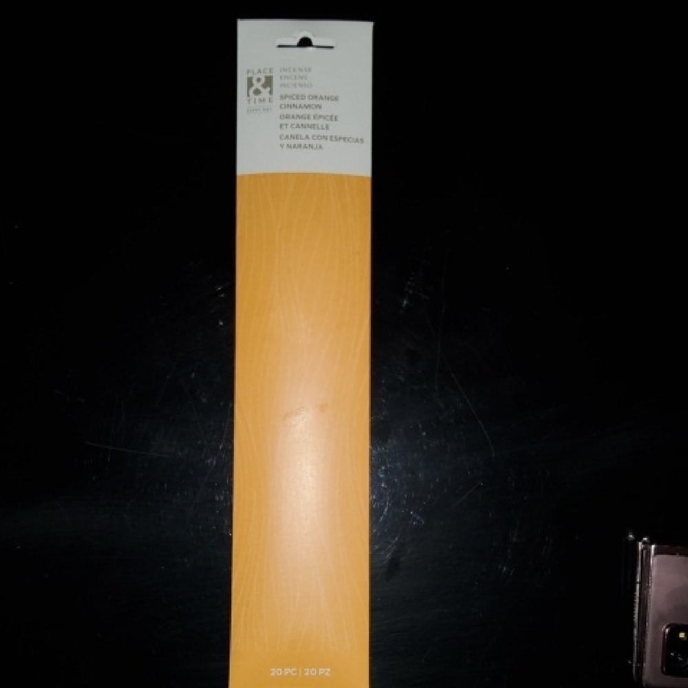 Set of 4 incense. Spice Orange Cinnamon incense.(20 pc)